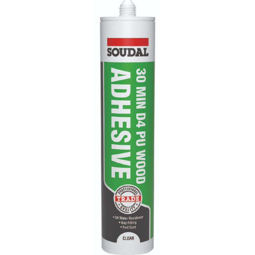 Photograph of SOUDAL 30 MINUTE D4 WOOD ADHESIVE GEL