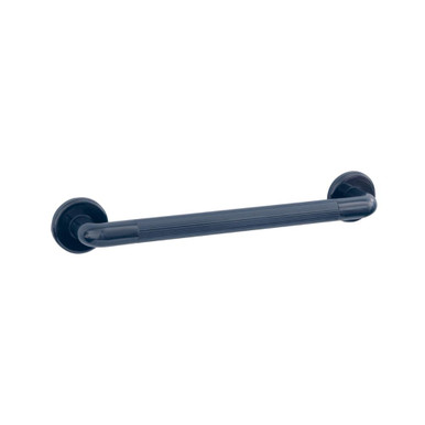 Grab Rail Plastic Tubular Ribbed 600 x 35 Concealed Fixings BLUE 5011 product image