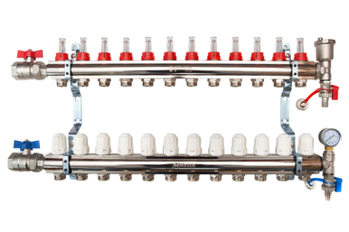 Manifold 12-Way C/W Iso Valves, Gauges product image