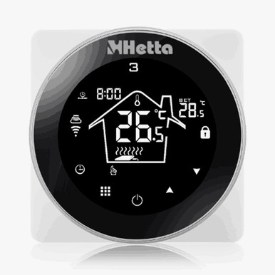 TOUCHSCREEN BLACK CIRCULAR STAT (WI-FI) product image