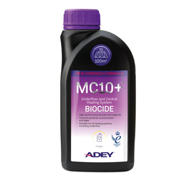 Further photograph of ADEY MC10+ BIOCIDE 500ML CH1-03-03268-WE