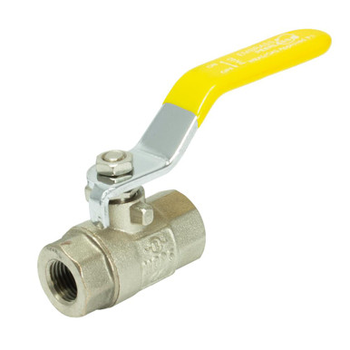 Gas Yellow F X F Lever Ball Valve 1/4 304408 product image