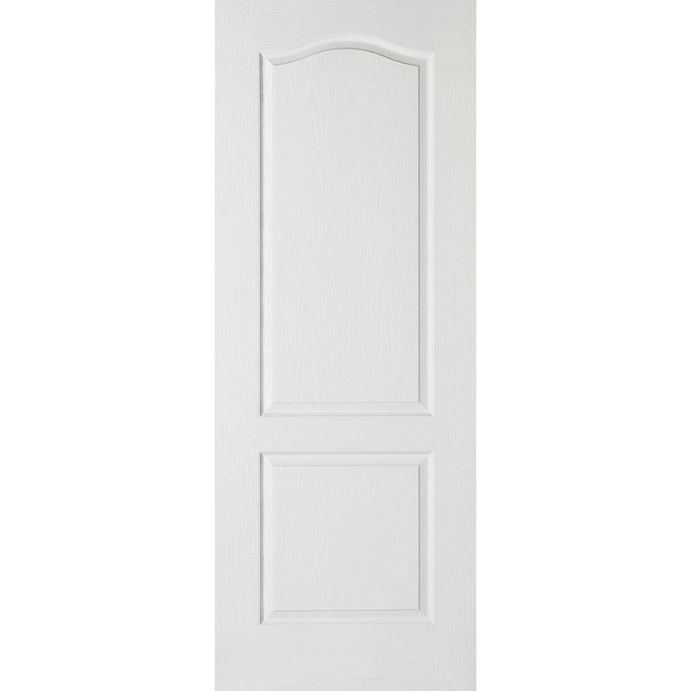 Photograph of Classical White Primed 2 Panel Moulded Internal Door 2040mm x 826mm x 40mm