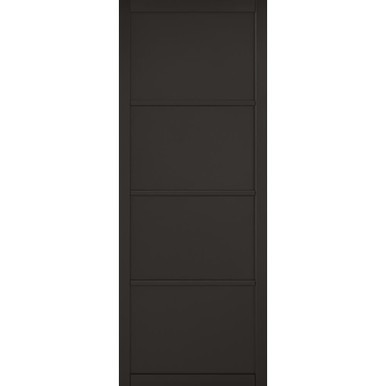 Soho Black Primed 4 Panel Internal Door 2040mm x 726mm x 40mm product image