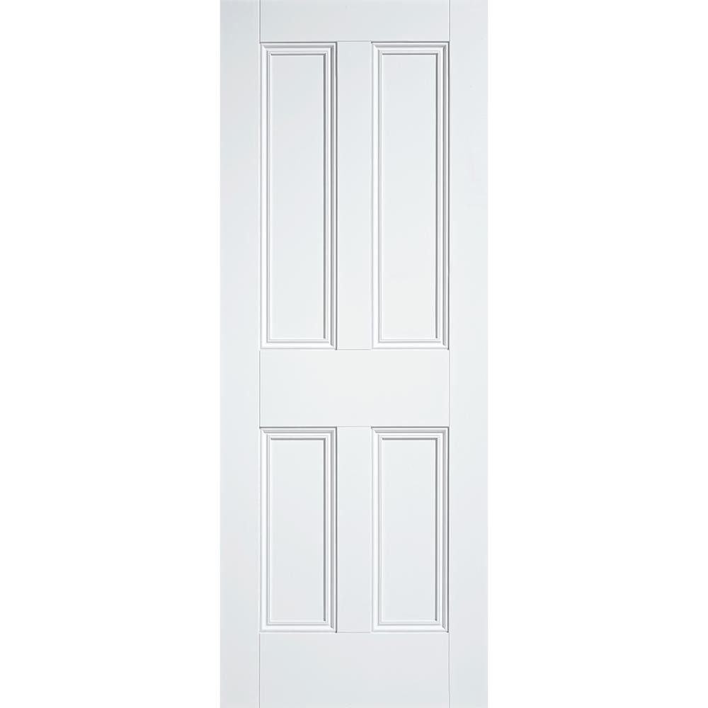 Photograph of Nostalgia White Primed 4 Panel Internal Door 1981mm x 762mm x 35mm