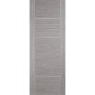 Vancouver Light Grey Prefinished 5 Panel Internal Door 2040mm x 826mm x 40mm product image