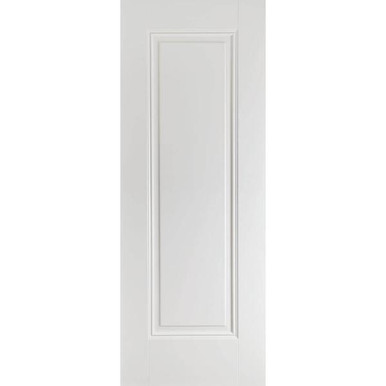 Eindhoven White Primed 1 Panel Internal FD30 Fire Door 1981mm x 838mm x 44mm product image