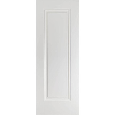 Further photograph of Eindhoven White Primed 1 Panel Internal Door 1981mm x 610mm x 35mm