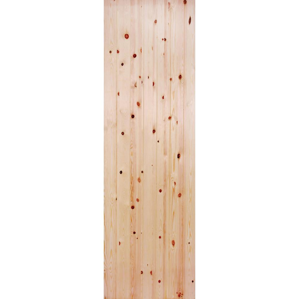 Photograph of 2032 x 813 x 38mm REDWOOD LEDGED & BRACED Door