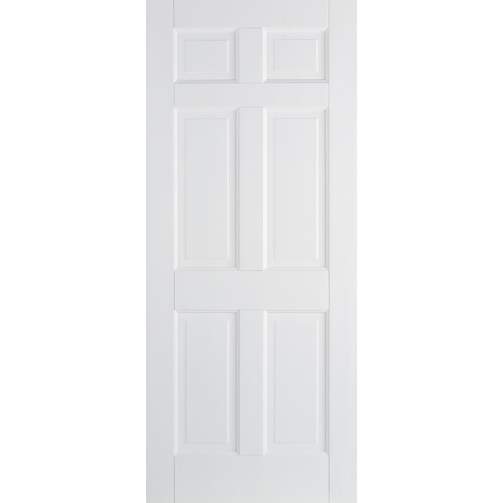 Photograph of Regency White Primed 6 Panel Internal Door 1981mm x 762mm x 35mm