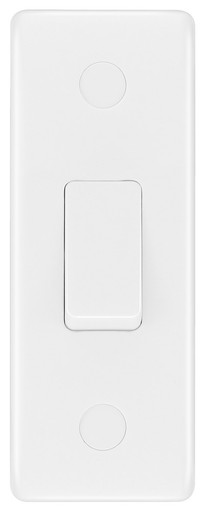 Further photograph of WHITE NEXUS 10AX 1GANG 2WAY ARCHITRAVE SWITCH