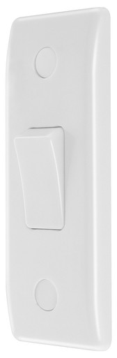 Further photograph of WHITE NEXUS 10AX 1GANG 2WAY ARCHITRAVE SWITCH