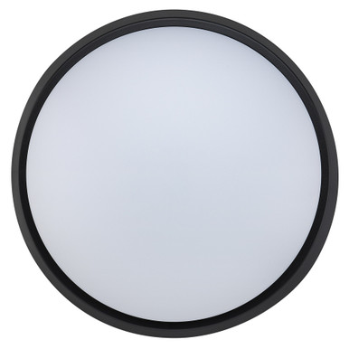 Further photograph of ECO ROUND BULKHEAD IP54 C/W BLACK & WHITE TRIM