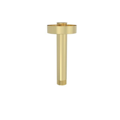 COS 100MM ROUND CEILING MOUNTED SHOWER ARM - BRUSHED BRASS product image