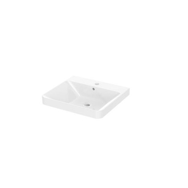 Further photograph of SANEUX HYDE 50X46CM WASHBASIN 1TH