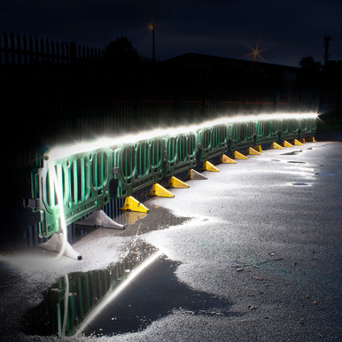 Further photograph of U/PARTS BCLIP RUBBER BARRIER STRAP 3 REQUIRED PER BARRIER