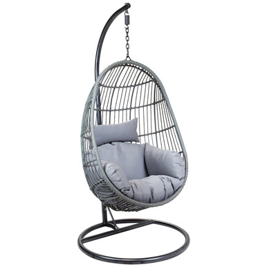 Charles Bentley Egg Shaped Rattan Swing Chair product image