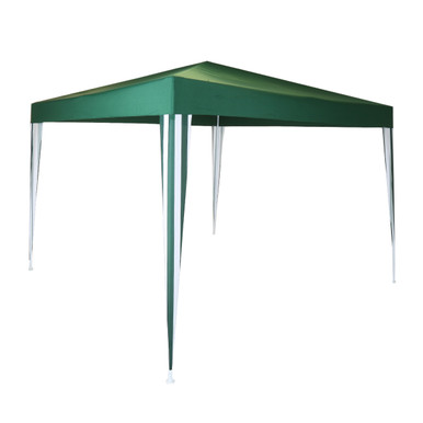 Charles Bentley 3x3m Gazebo Green/Stripe product image