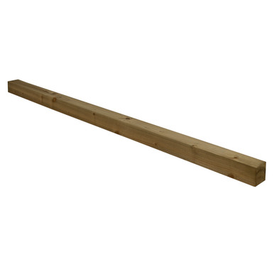 Green Fence Post 5ft - 150 x 7.5 x 7.5cm - Pack of 10 (Home Delivery) product image