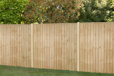 6ft x 5ft (1.828m x 1.518m) Pressure Treated Closeboard Fence Panel - Pack of 20 (Home Delivery) product image
