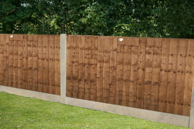 6ft x 3ft (1.828m x 0.918m) Pressure Treated Brown Pressure Treated Closedboard Fence Panel - Pack of 20 (Home Delivery) product image
