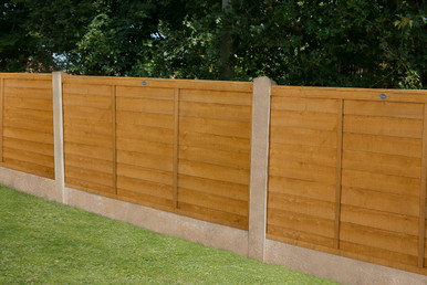 3ft Overlap Fence Panel (W)1.83m (H)0.91m  - Pack of 3 (Home Delivery) product image