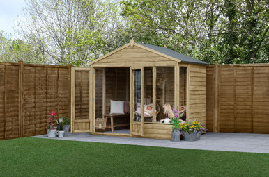 4LIFE Apex Summerhouse 8x6 - Double Door - 4 Window (Installation) product image