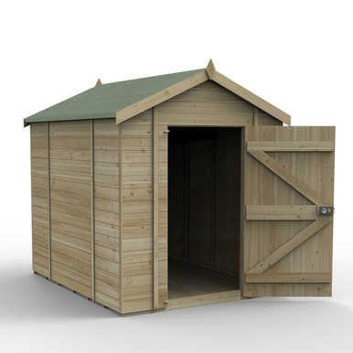 Timberdale 8x6 Apex Shed No Window (Installed) product image