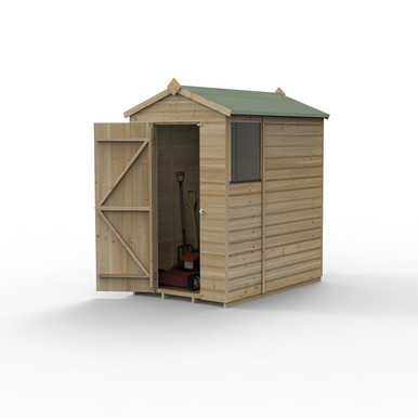 Beckwood 4x6 Apex Shed - 1 Window (Home Delivery) product image