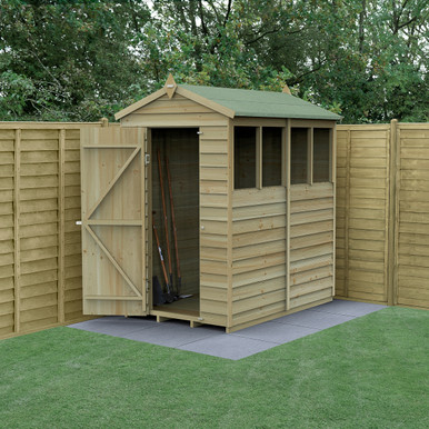 4LIFE Apex Shed 4x6 - Single Door - 4 Windows (Home Delivery) product image