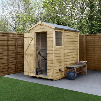 4LIFE Apex Shed 4x6 - Single Door - 1 Window (Home Delivery) product image