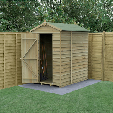 4LIFE Apex Shed 4x6 - Single Door - No Windows (Home Delivery) product image
