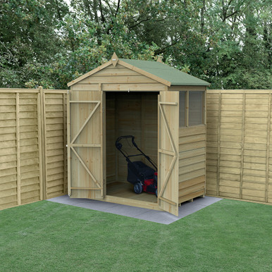 4LIFE Apex Shed 6x4 - Double Door - 2 Windows (Home Delivery) product image