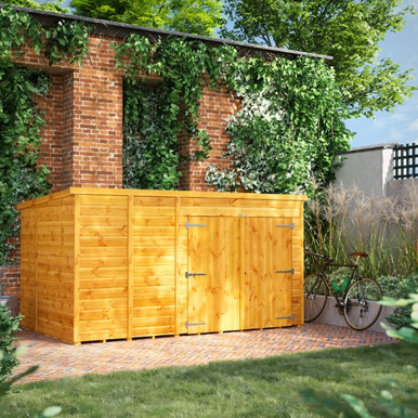 10x6 Power Pent Bike Shed product image