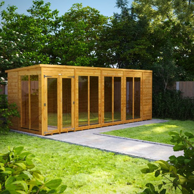18x6 Power Pent Summerhouse product image
