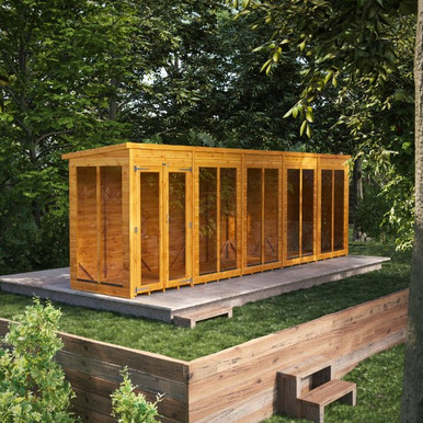 20x4 Power Pent Summerhouse product image