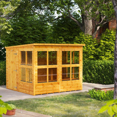 8x8 Power Pent Potting Shed product image