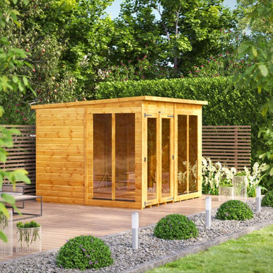 8x8 Power Pent Summerhouse product image