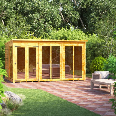 12x8 Power Pent Summerhouse product image