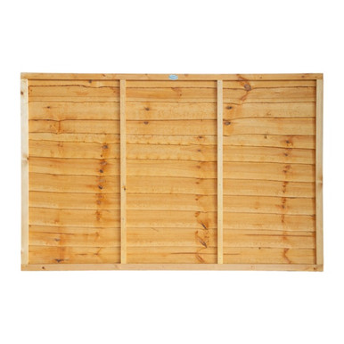 1.2m Golden Brown Superior Lap Fence Panel Gsl4 product image