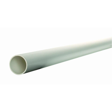 Hunter PVC White Waste Pipe, Welded Connection, 40mm, 3000mm Length product image