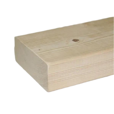 CLS Softwood Timber, Natural, Smooth Finish, C16 Grade, 2440mm x 89mm x 38mm, UC2 Treatment product image