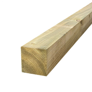 SAWN & GREEN TREATED POST 75x75MM product image