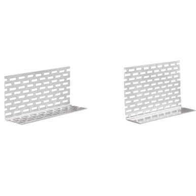 Cedral, Perforated Closure, Aluminium, Plain Mill Finish, Black, 2.5m x 50mm x 30mm product image