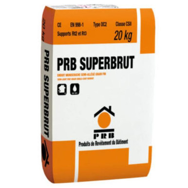 PRB Basecoat Render, Superbrut Series, Light Cream, 20kg, 1.5-5 N/mm? product image