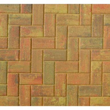 Brett Landscaping Block Paving, Autumn Gold, 200 x 100 x 50mm, 9.76m2 Pack product image