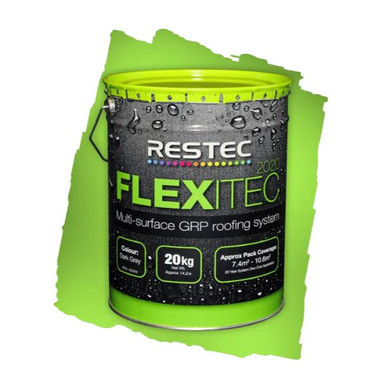 Res-Tec FLEXITEC Flexible Resin, Dark Grey, 20 kg product image