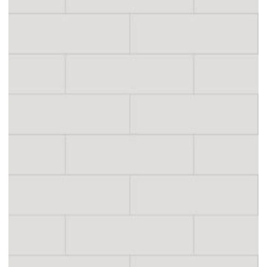 Fibo T309 Wall Panel, Denver White Metro Brick, High Gloss HPL, 600 x 2400 x 10.2mm, Classic Design product image