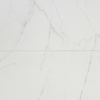 Fibo T348 Wall Panel, Bright Marble, High Gloss Finish, 600 x 2400 x 11mm, Modern Tongue and Groove Design product image