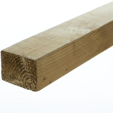 Rough Sawn Carcassing Timber, Green, 47mm x 100mm, C16 Strength Graded, FSC Certified product image